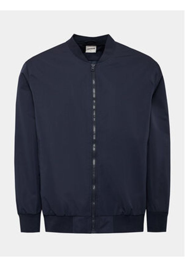 Sprandi Kurtka bomber SP3-KUM002 Granatowy Regular Fit. Kolor: niebieski. Materiał: syntetyk