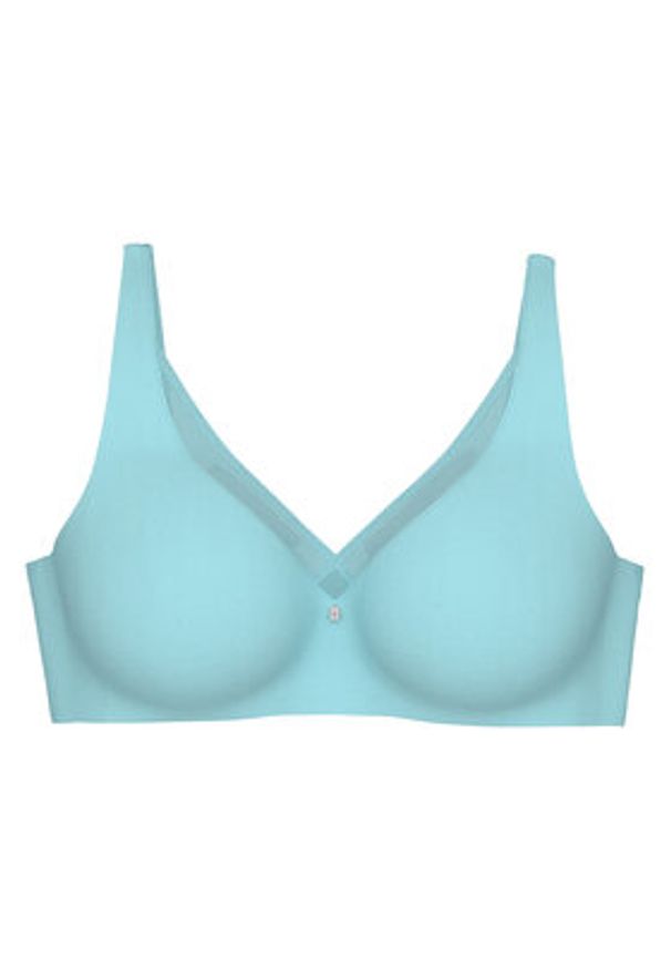 Triumph Biustonosz bezfiszbinowy True Shape Sensation 10218244 Niebieski. Kolor: niebieski. Materiał: syntetyk