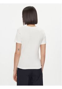 TOMMY HILFIGER - Tommy Hilfiger T-Shirt New Cody WW0WW40584 Biały Slim Fit. Kolor: biały. Materiał: bawełna #5