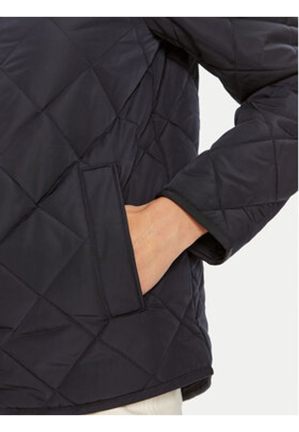 TOMMY HILFIGER - Tommy Hilfiger Kurtka przejściowa WW0WW42376 Granatowy Regular Fit. Kolor: niebieski. Materiał: syntetyk