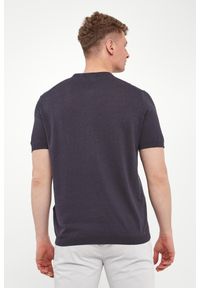 Liu Jo - T-shirt męski z lnem LIU JO. Materiał: len #4