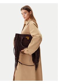 MICHAEL Michael Kors Torebka Hamilton Moderne 30F5ANXS3S Brązowy. Kolor: brązowy. Materiał: skórzane, zamszowe #5