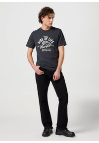 Wrangler - MESKA KOSZULKA WRANGLER AMERICANA TEE FADED BLACK 112362790 #3
