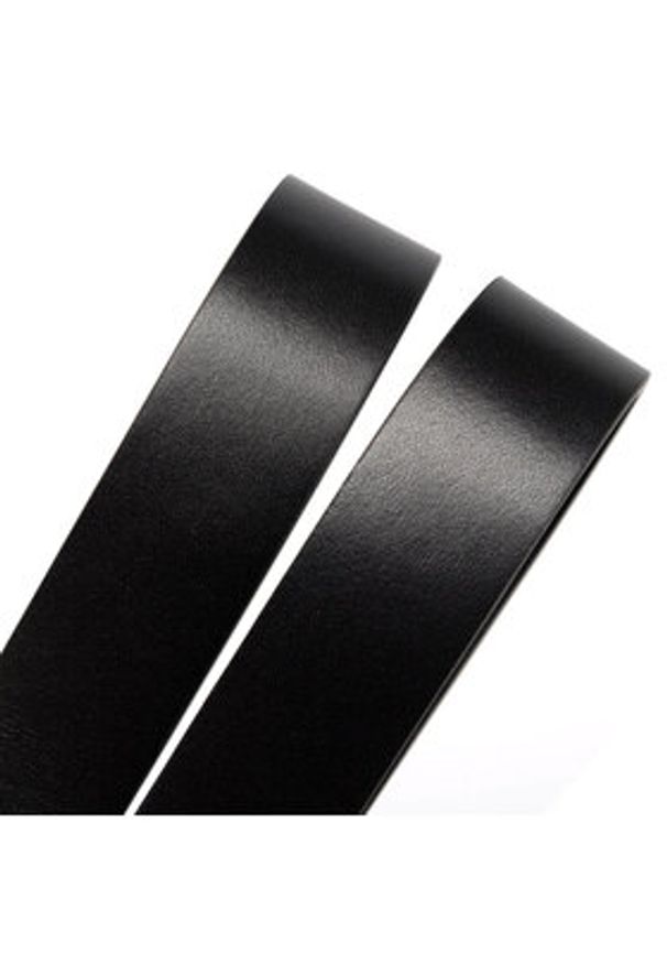 Gino Rossi Pasek Damski BLYL23008 Czarny. Kolor: czarny. Materiał: skóra