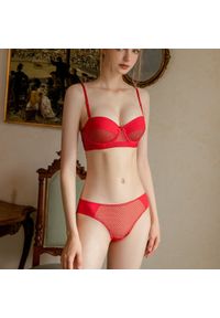 Intica - Komplet bielizny z figami na co dzień i specjalne okazje Ritsa. Kolor: biały. Materiał: materiał. Wzór: aplikacja #8