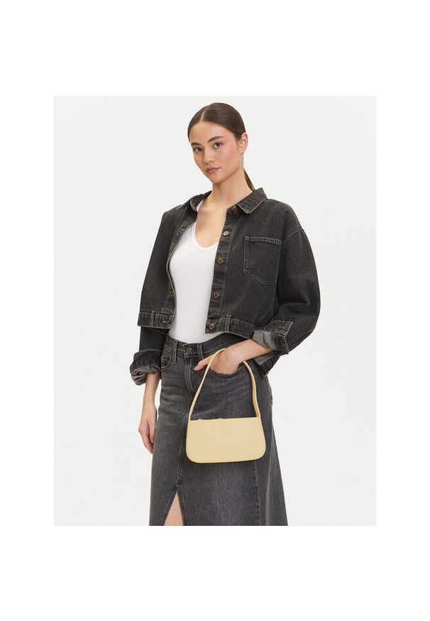 Torebka Tommy Jeans. Kolor: żółty