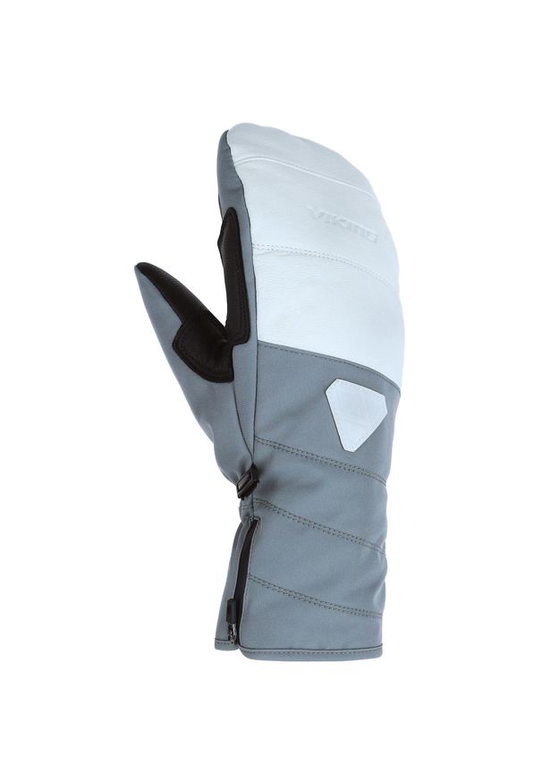 Rękawice narciarskie dla kobiet Viking Norvika Pro. Kolor: szary. Sezon: zima. Sport: narciarstwo