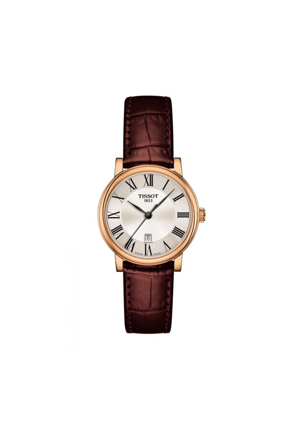 TISSOT RABAT Carson PRemium Lady T122.210.36.033.00. Rodzaj zegarka: analogowe. Materiał: skóra. Styl: klasyczny, elegancki