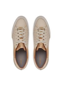 Geox Sneakersy Myria C D5568C-05422 C6738 Beżowy. Kolor: beżowy. Materiał: skóra #5