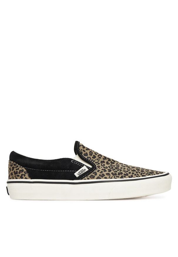 Vans Tenisówki Knu Skool Jumbo VN0009Q7YY61 Czarny. Kolor: czarny. Materiał: skóra, zamsz