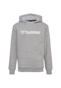 Bluza z kapturem dla dzieci Hummel Mover. Typ kołnierza: kaptur. Kolor: szary. Sport: piłka ręczna