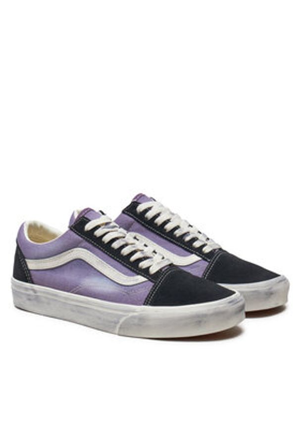 Vans Tenisówki Old Skool VN000CR5PRP1 Fioletowy. Kolor: fioletowy. Materiał: zamsz, skóra