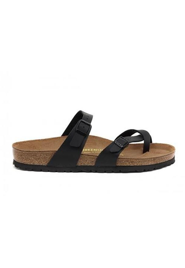 Klapki damskie Birkenstock 071791. Zapięcie: bez zapięcia. Kolor: wielokolorowy. Materiał: materiał. Sport: turystyka piesza