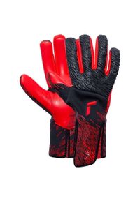 Rękawice bramkarskie Reusch Venomous Gold X. Kolor: czerwony, wielokolorowy, czarny. Sport: piłka nożna #1