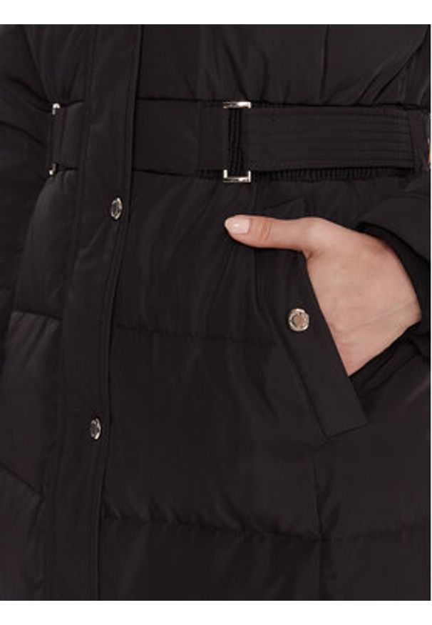 Morgan Kurtka puchowa 252-GSARI Czarny Regular Fit. Kolor: czarny. Materiał: syntetyk