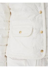 TOMMY HILFIGER - Tommy Hilfiger Kurtka przejściowa WW0WW49660 Biały Regular Fit. Kolor: biały. Materiał: syntetyk #4