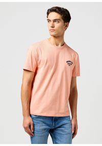 Wrangler - MESKA KOSZULKA WRANGLER SMALL LOGO TEE SHRIMP 112362799 #1