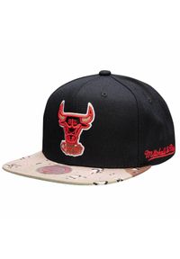 Czapka z daszkiem Mitchell & Ness NBA HWC Chicago Bulls Choco Camo -CBUYYPPPBLCK. Kolor: czarny #1