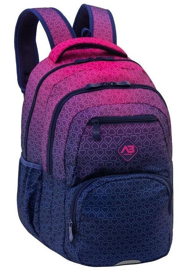 Astra Plecak Hexagon Pink Ombre ASTRA