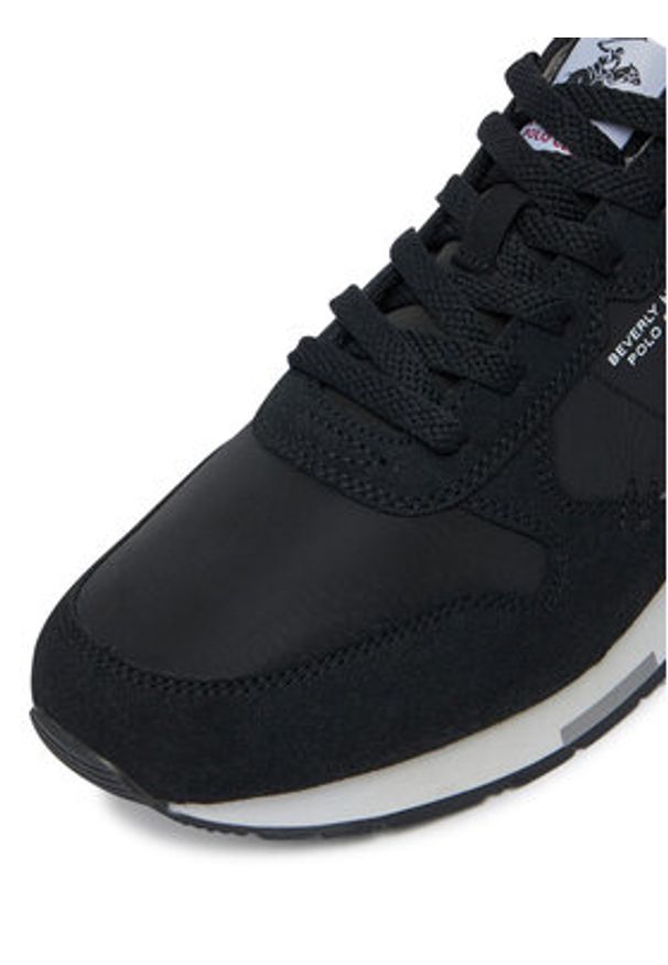 Beverly Hills Polo Club Sneakersy V5-6414 Czarny. Kolor: czarny. Materiał: materiał, syntetyk