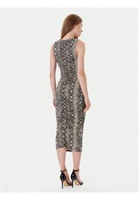 MICHAEL Michael Kors Sukienka koktajlowa MT58319HMC Beżowy Slim Fit. Kolor: beżowy. Materiał: wiskoza. Styl: wizytowy