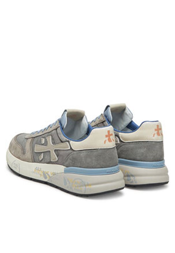 Premiata Sneakersy Mick Var 7247 Szary. Kolor: szary. Materiał: materiał