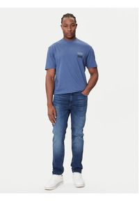 Hugo - HUGO T-Shirt Dusplito 50542816 Niebieski Relaxed Fit. Kolor: niebieski. Materiał: bawełna