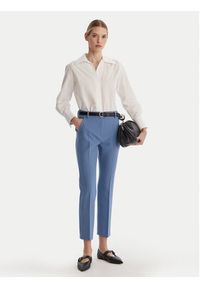 Weekend Max Mara Spodnie materiałowe Rana 2615131021 Błękitny Slim Fit. Kolor: niebieski. Materiał: syntetyk #4