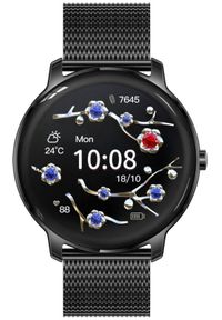 Rubicon - Smartwatch Damski RUBICON RNBE66 Black SMARUB124. Rodzaj zegarka: smartwatch