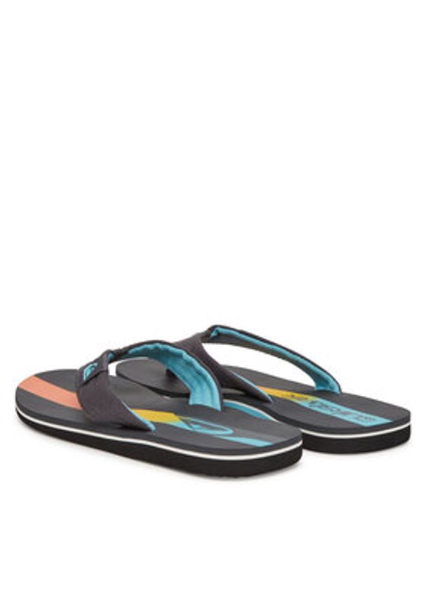 Quiksilver Japonki Molokai Layback AQYL101339 Szary. Kolor: szary. Materiał: materiał