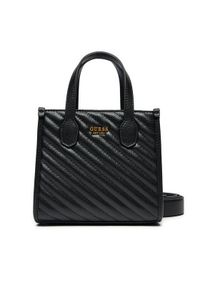 Guess Torebka Silvana 2 Comp Tote HWQV86 65770 Czarny. Kolor: czarny. Materiał: skórzane #1