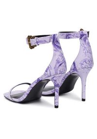 Versace Jeans Couture Sandały 80VA3S76 ZS366 Fioletowy. Kolor: fioletowy. Materiał: skóra #3