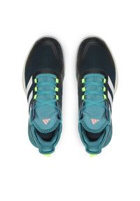 Adidas - adidas Buty Adizero Ubersonic 4.1 Cl M ID1569 Turkusowy. Kolor: turkusowy. Materiał: materiał #3