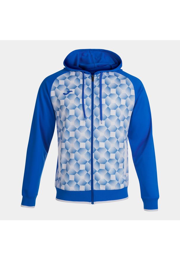 Bluza do piłki nożnej męska Joma Supernova III. Kolor: biały, niebieski, wielokolorowy