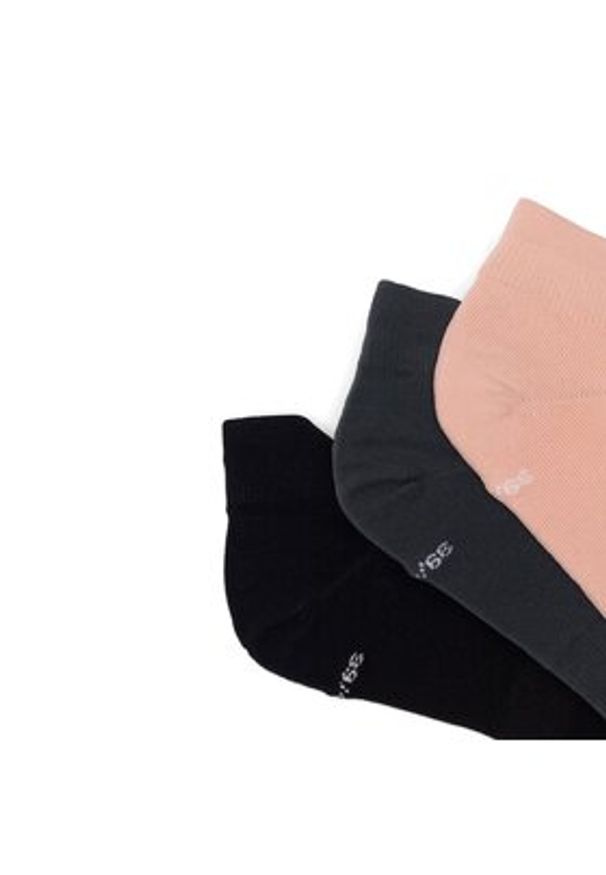 Sprandi Zestaw 3 par niskich skarpet damskich 0WB-001-SS23 (3-pack) Czarny. Kolor: czarny. Materiał: syntetyk