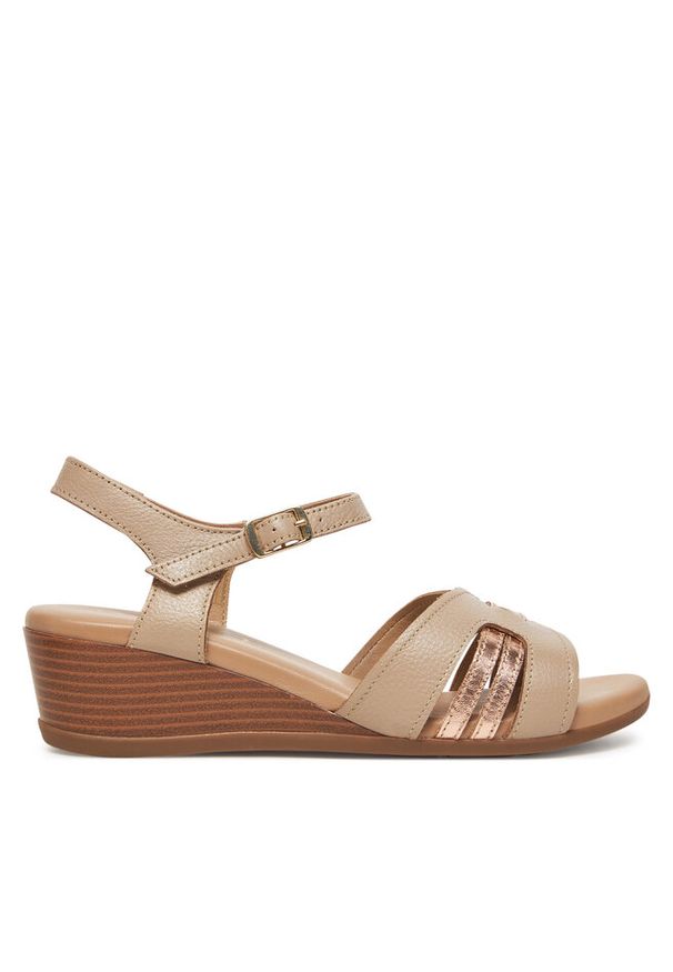 Sandały Lasocki. Kolor: beżowy