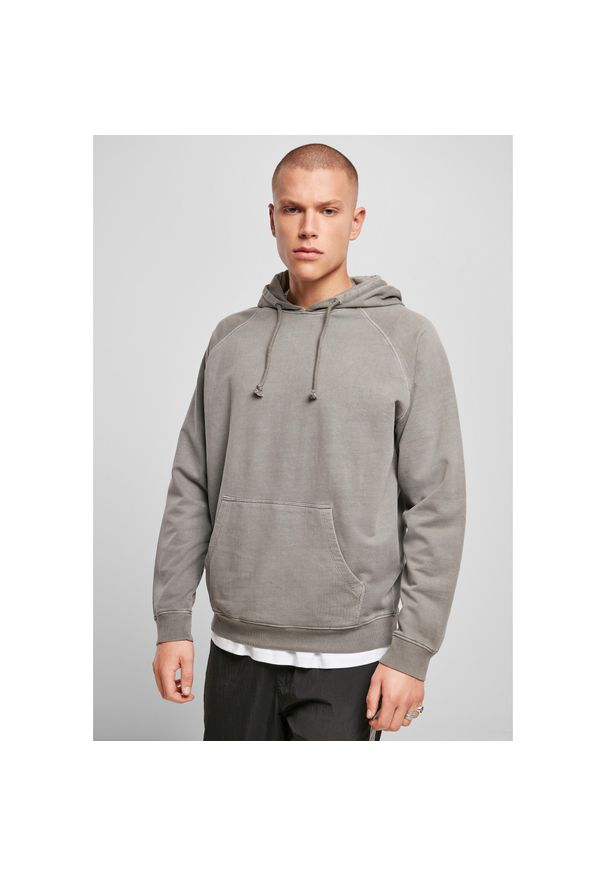 Hoodie Urban Classics overdyed. Typ kołnierza: kaptur. Kolor: szary