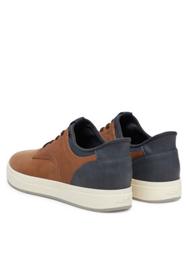 Aldo Sneakersy Arden 13899336 Brązowy. Kolor: brązowy. Materiał: skóra