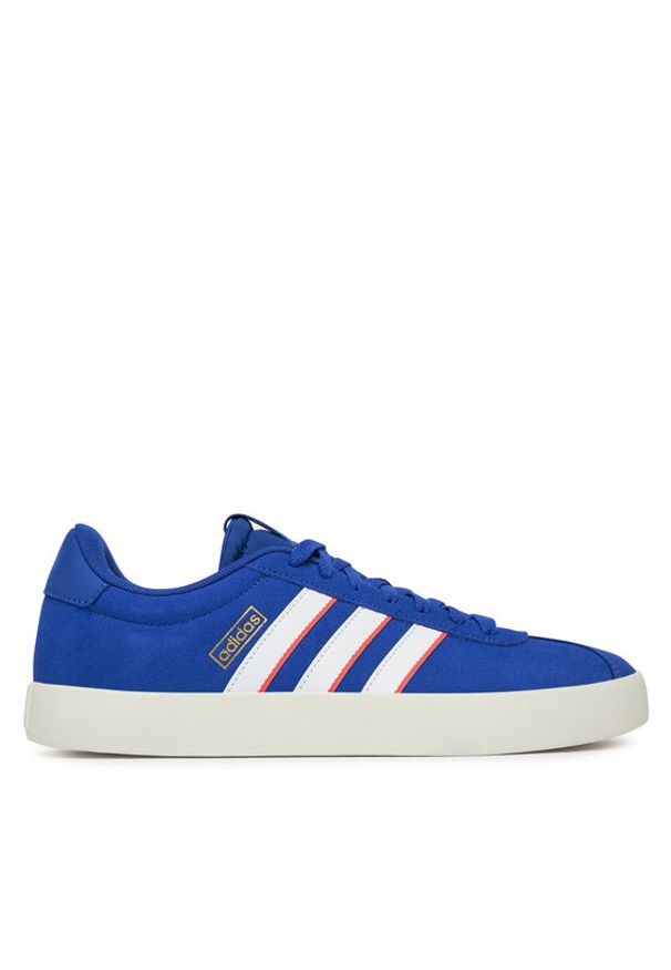 Adidas - adidas Sneakersy Vl Court 3.0 ID6283 Niebieski. Kolor: niebieski. Materiał: zamsz, skóra
