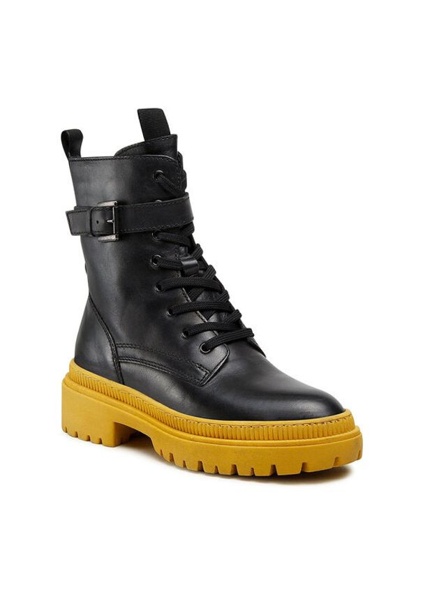 Lasocki Trapery WI16-14097-06 Czarny. Kolor: czarny. Materiał: skóra