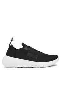 Tommy Jeans Sneakersy Flexi Cpontrast Brand EN0EN02139 Czarny. Kolor: czarny. Materiał: materiał