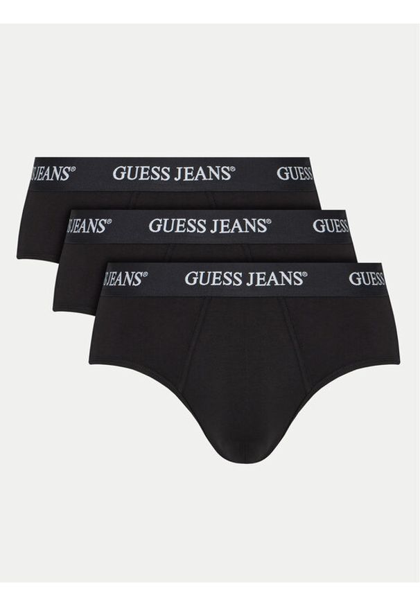 Guess Komplet 3 par slipów M4BZ43 K6YW1 Czarny. Kolor: czarny. Materiał: bawełna