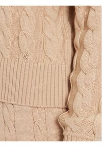 Guess Golf W5BR30 Z1192 Beżowy Regular Fit. Typ kołnierza: golf. Kolor: beżowy. Materiał: syntetyk #3