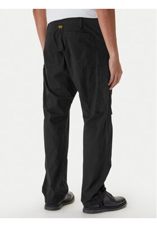 G-Star RAW - G-Star Raw Spodnie materiałowe D28376-D388 Czarny Regular Fit. Kolor: czarny. Materiał: bawełna