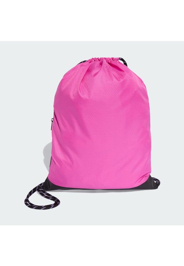 Adidas - Torba-worek adidas x Jeremy Scott. Kolor: czarny, różowy, wielokolorowy. Sport: fitness