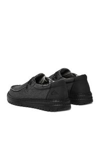 Quiksilver Półbuty WADE-02 Czarny. Kolor: czarny. Materiał: materiał #6