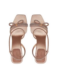 Max Mara Sandały Crystalsandal 24245264116 Różowy. Kolor: różowy. Materiał: materiał #3