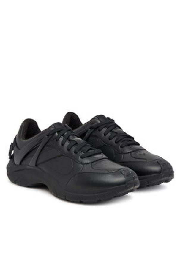 Hugo - HUGO Sneakersy GO2 50552503 Czarny. Kolor: czarny. Materiał: materiał