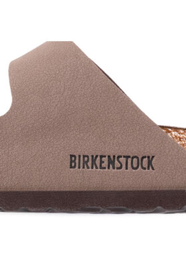 Birkenstock Klapki Arizona Birko-Flor 0151183 Brązowy. Kolor: brązowy. Materiał: skóra