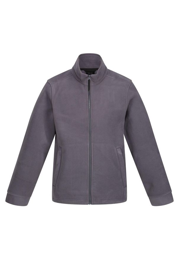 Regatta - Bluza Polarowa Męska Classic. Kolor: szary. Materiał: polar. Sezon: zima. Styl: sportowy. Sport: turystyka piesza